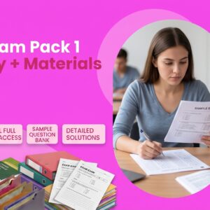 Exam Pack 1 Try + Materials